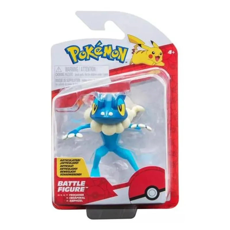 Boneco Batalha Pokemon - Frogadier SUNNY BRINQUEDOS