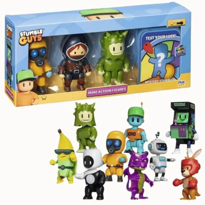 Bonecos - Stumble Guys 4 Figuras Sortidas MULTIKIDS