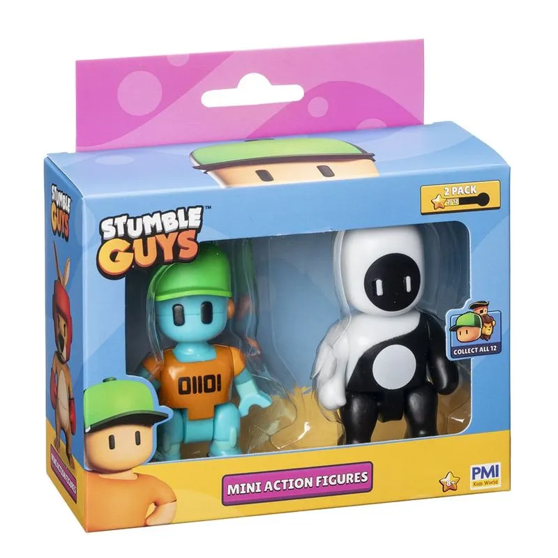 Bonecos - Stumble Guys 3 Figuras MULTIKIDS