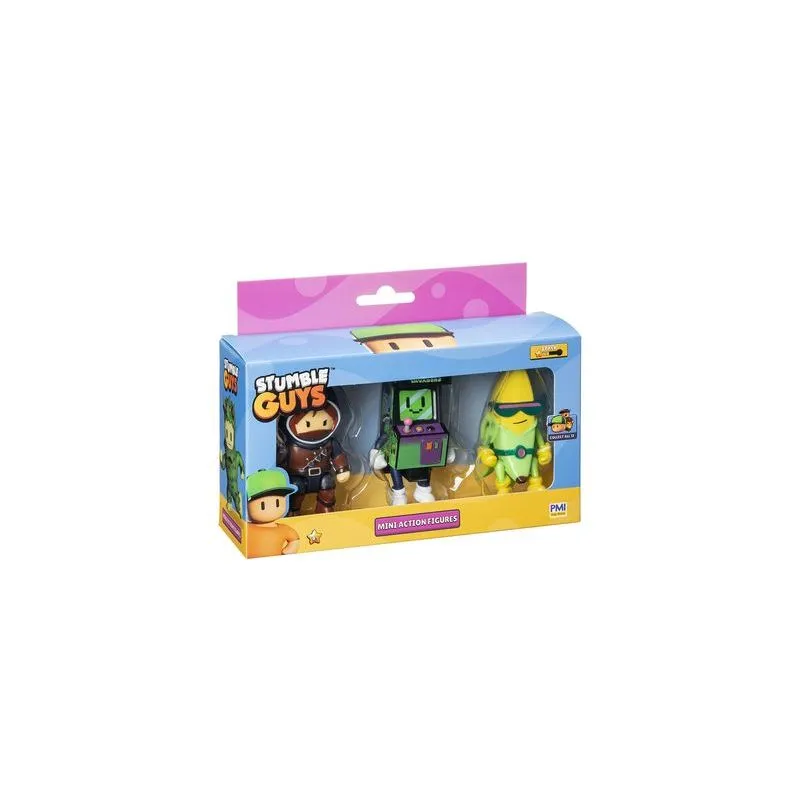 Bonecos - Stumble Guys Pack 3 MULTIKIDS