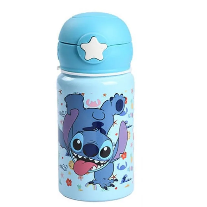 Garrafa com Canudo - Disney Stitch Mar HONGYAO