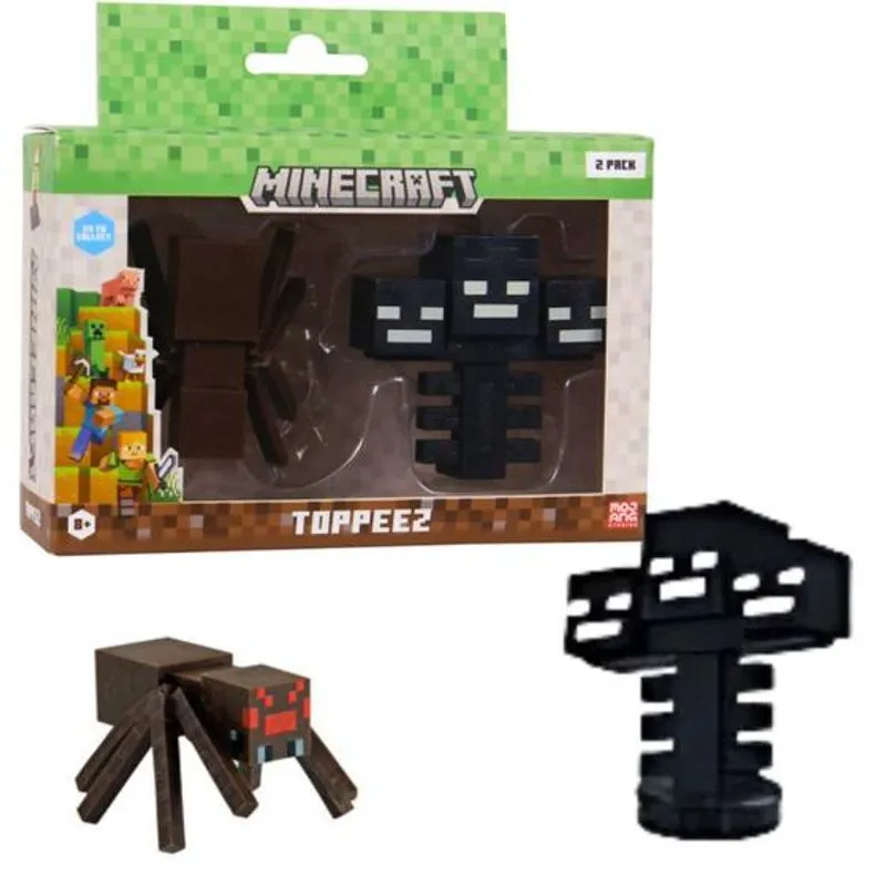 Boneco - Minecraft Aranha e Wither Boss MULTIKIDS