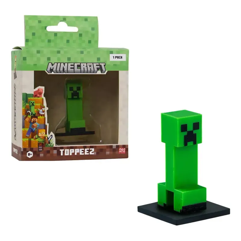 Boneco - Minecraft Creeper Miniatura MULTIKIDS