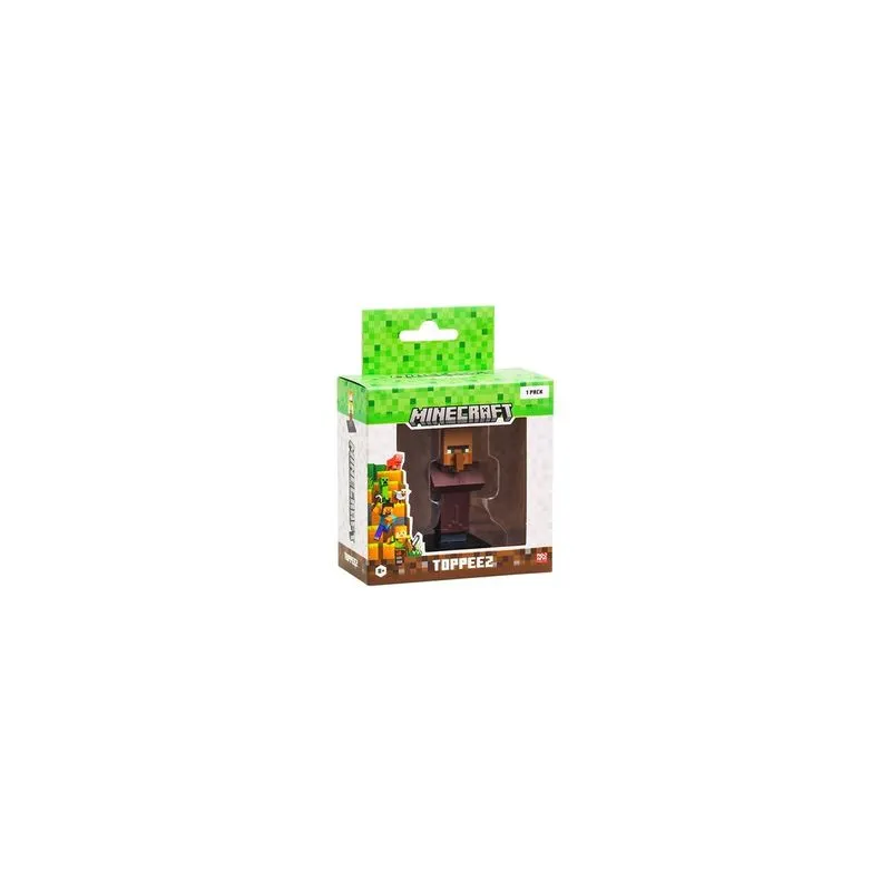 Boneco - Minecraft Villager Miniatura MULTIKIDS
