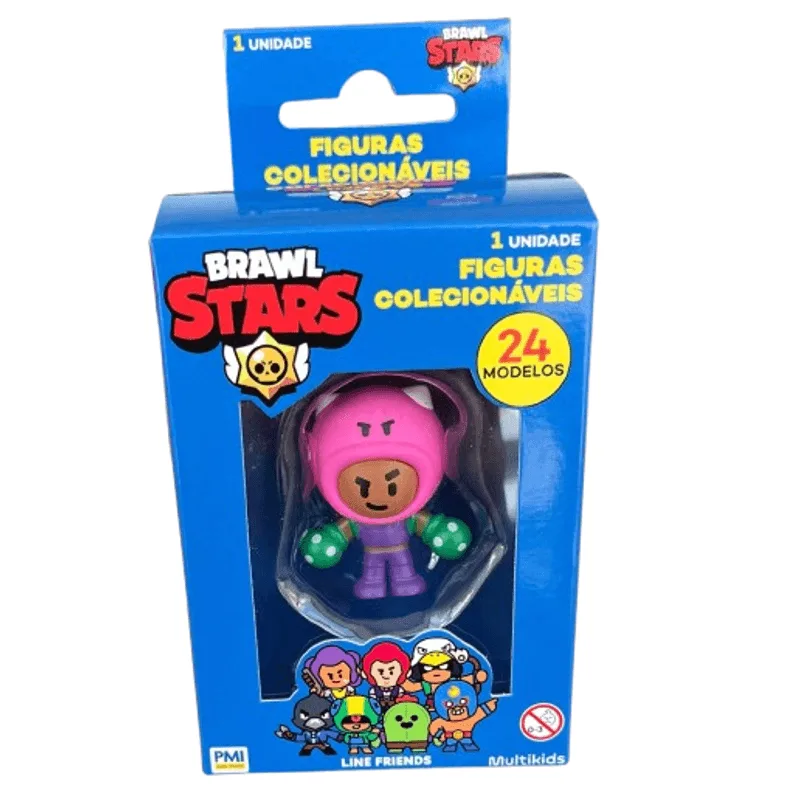 Mini Boneca Braw Stars - Rosa MULTIKIDS