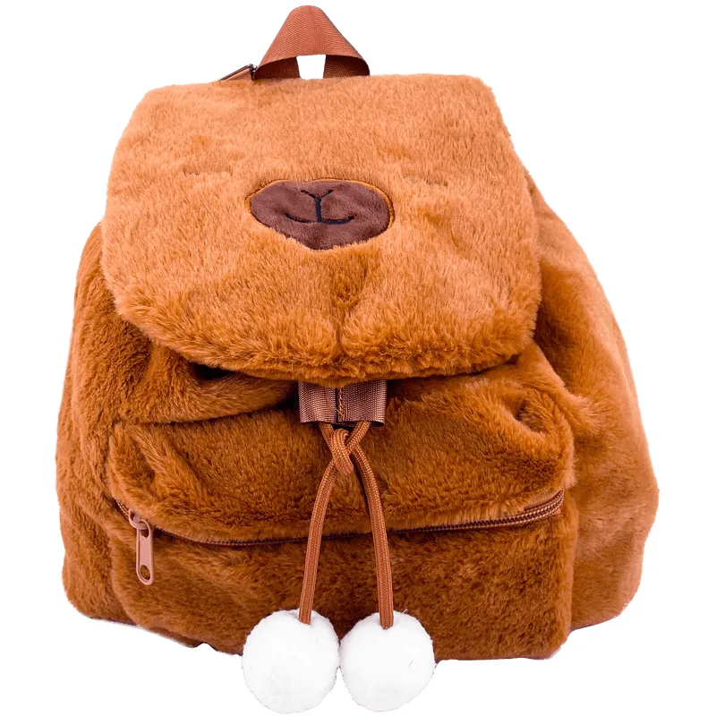 Mochila capivara com orelhinha BBR