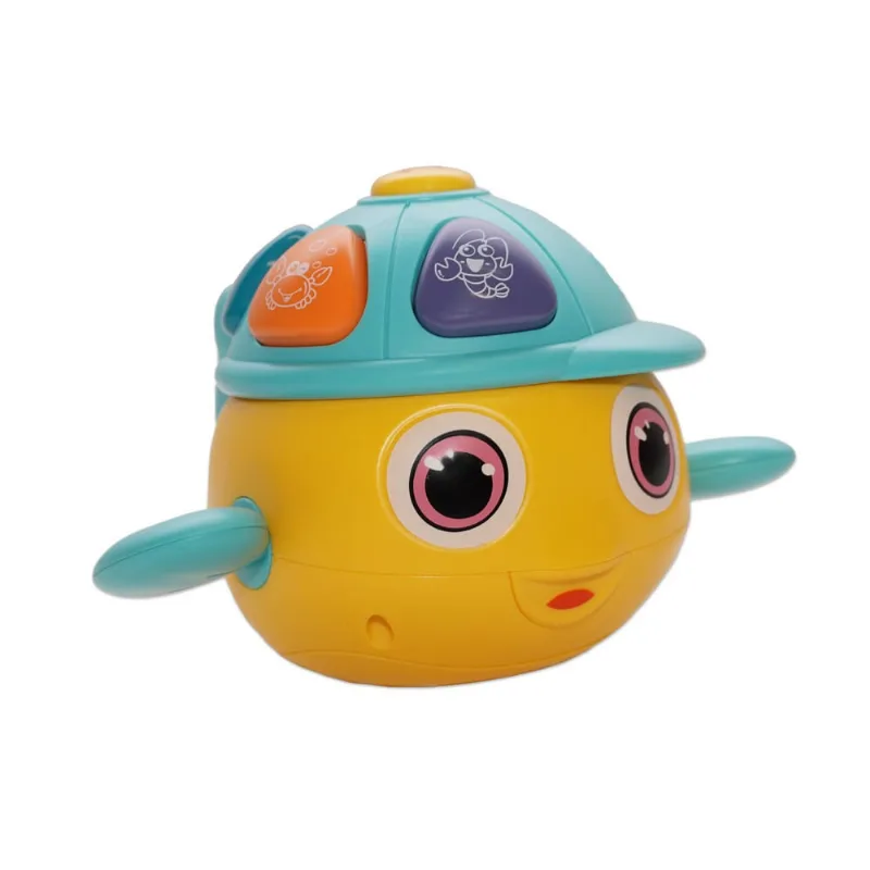 Peixinho musical com luz e som - SL267 - amarelo HONGYAO