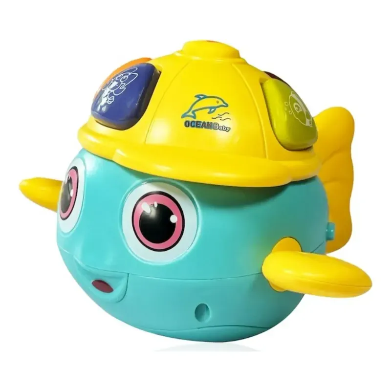 Peixinho musical com luz e som - SL267 - verde HONGYAO