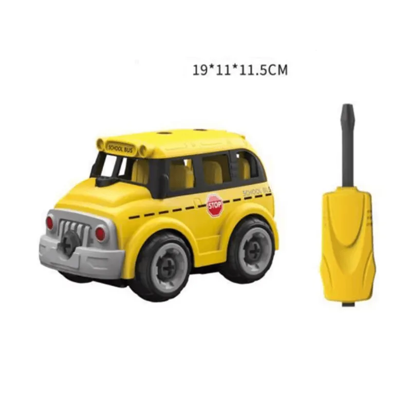 Mini-veiculo Hot Speeds - School Bus - Amarelo - SL336 HONGYAO