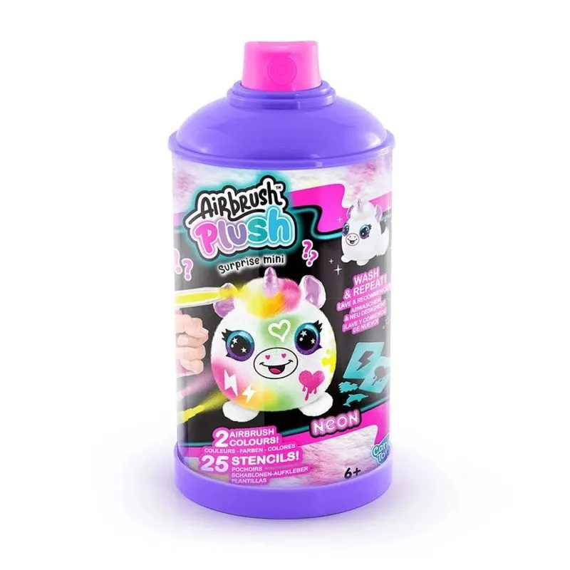Airbrush plush neon pelucia - F0166-1 - Lilas - Fun Divirta-se START