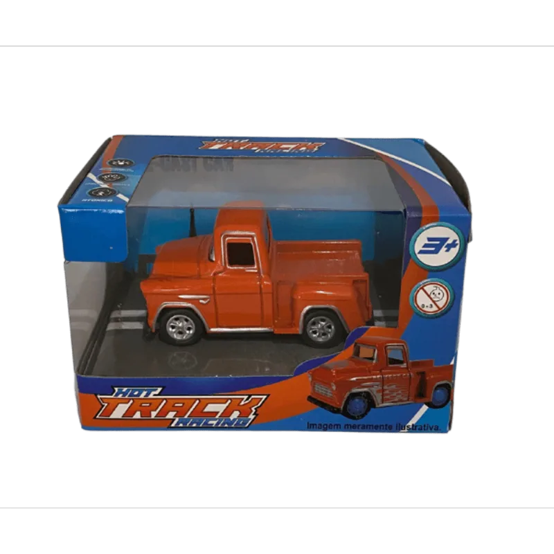 Carrinho - Metal Pick Up - Laranja HONGYAO