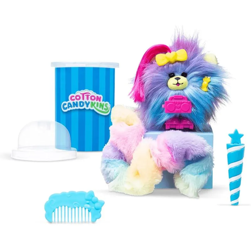 Cotton Candykins Pelucia PET Surpresa Serie 1 Multikids - BR2259 - Azul MULTIKIDS