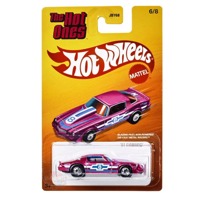 Carrinho Hot Wheels - Camaro 81 - The Hot Ones - 1:64 MATTEL