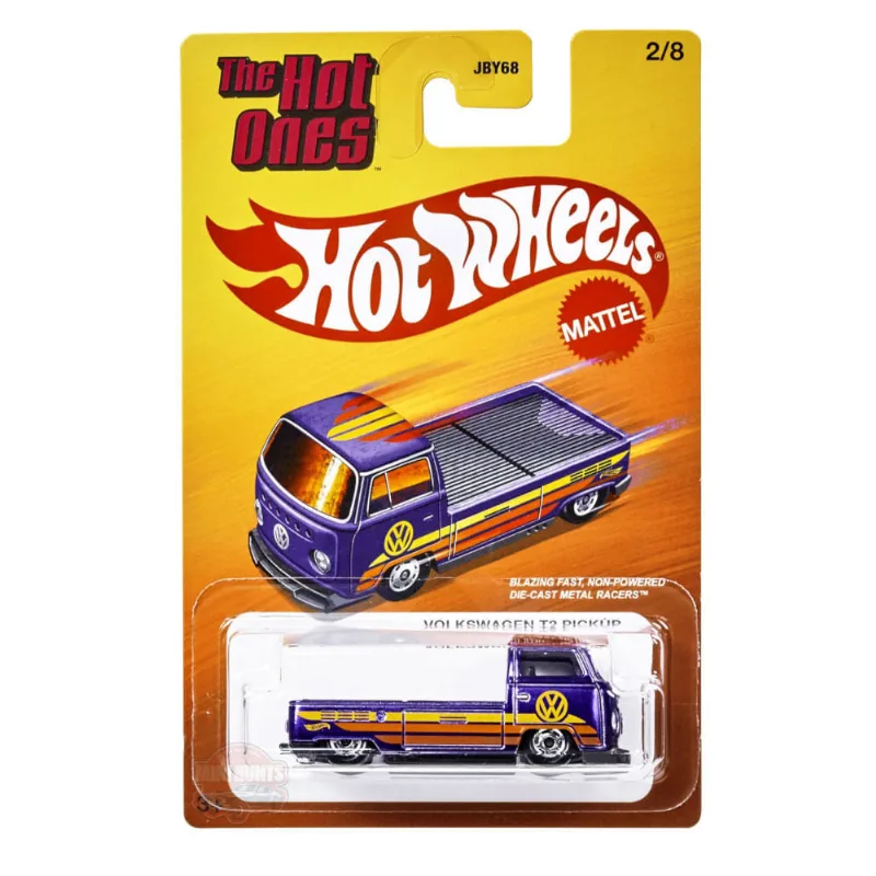 Carrinho Hot Wheels - Volskwagen T2 Pickup - The Hot Ones - 1:64 - Mattel MATTEL
