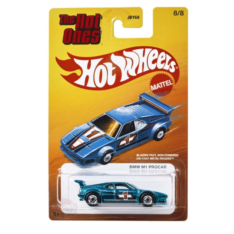 Carrinho Hot Wheels - BMW M1 Procar - The Hot Ones - 1:64 - Mattel MATTEL