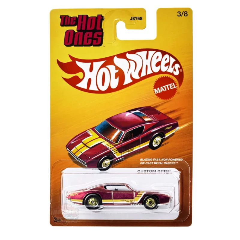 Carrinho Hot Wheels - Custom Otto - The Hot Ones - 1:64 - Mattel MATTEL