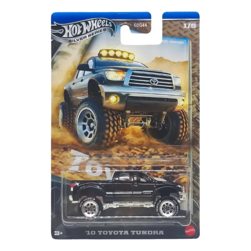Carrinho Hot Wheels - 10 Toyota Tundra - Silver Series - 1:64 MATTEL Carrinho Hot Wheels - '10 Toyota Tundra - Silver Series - 1:64 MATTEL