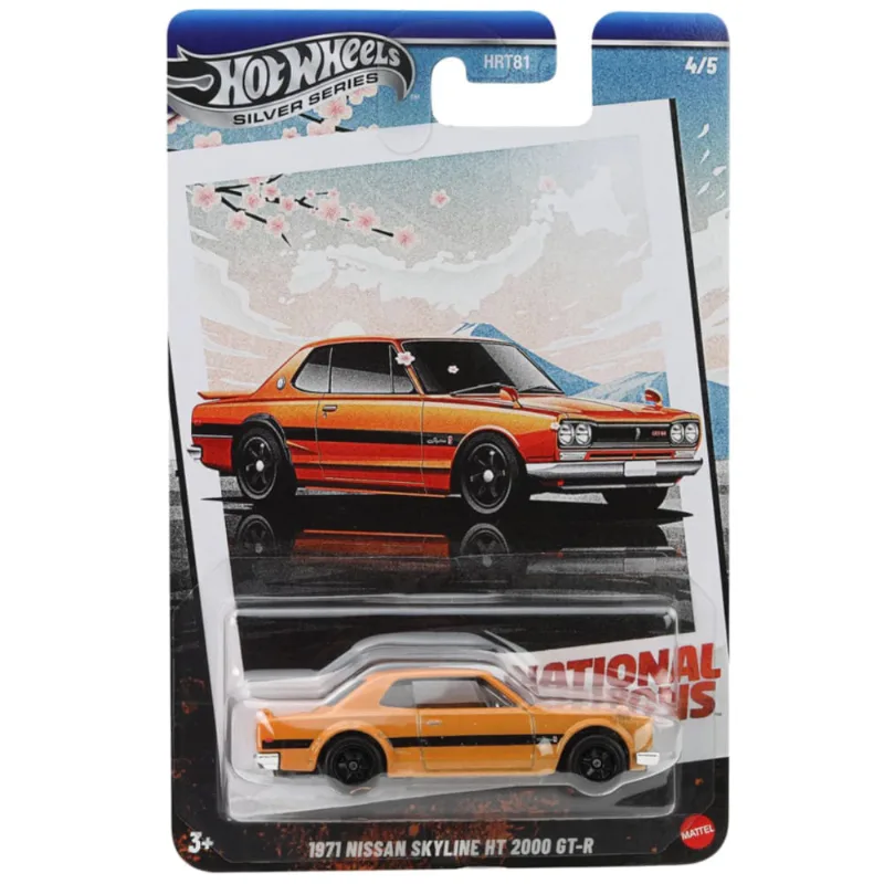 Hot Wheels National Icons - 1971 Nissan Skyline HT 2000 GT-R MATTEL