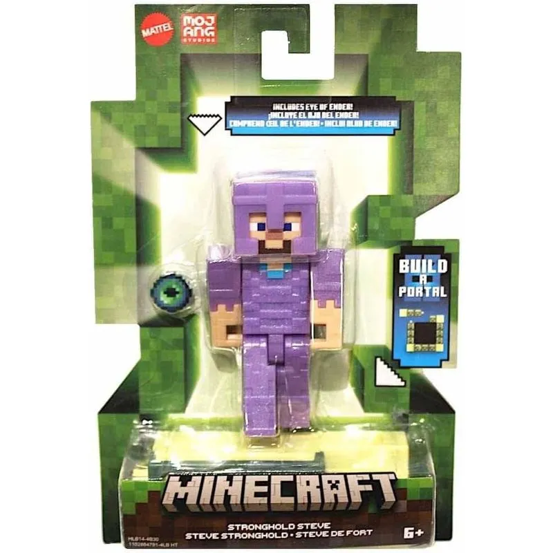 Boneco - Minecraft Cave Steve de Fort MATTEL