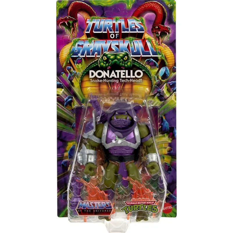 Boneco - Turtles of Grayskull - Donatello MATTEL