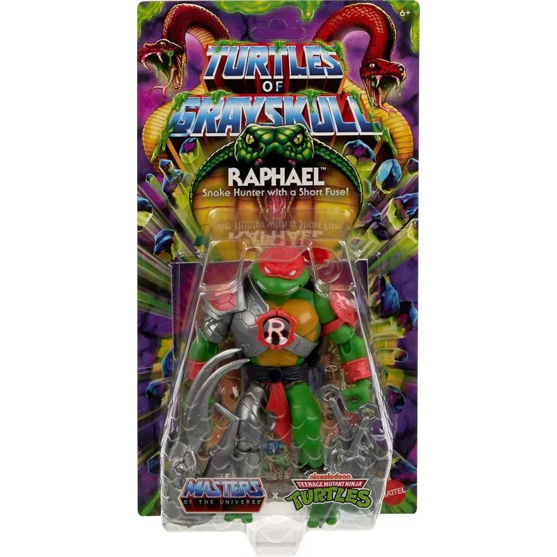 Boneco - Turtles of Grayskull - Raphael MATTEL