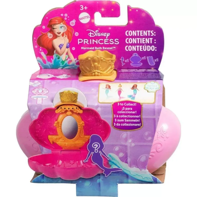 Bonecas Banho Surpresa Disney - JBL34 - Rosa - Mattel MATTEL