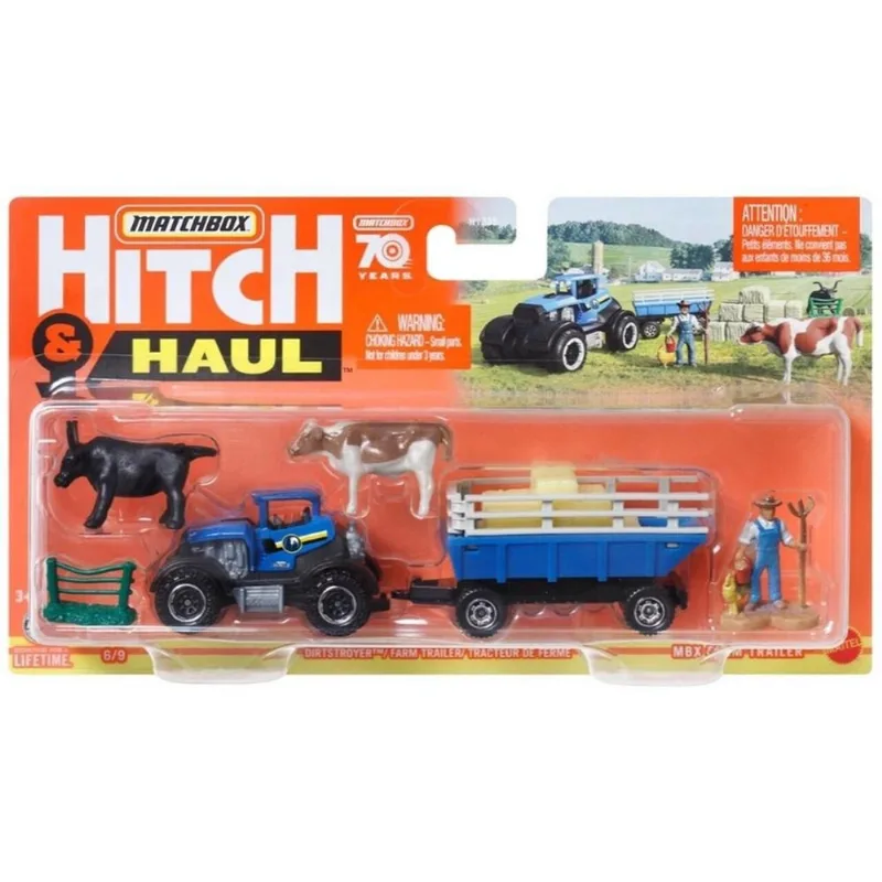 Carrinho - Vida na Fazenda Matchbox MATTEL