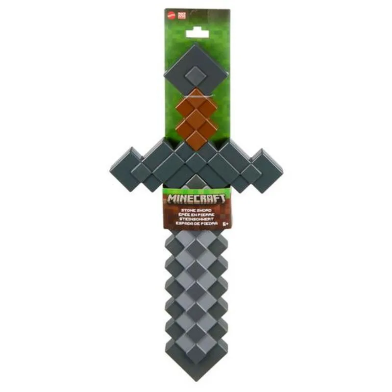 Espada - Minecraft de Pedra MATTEL