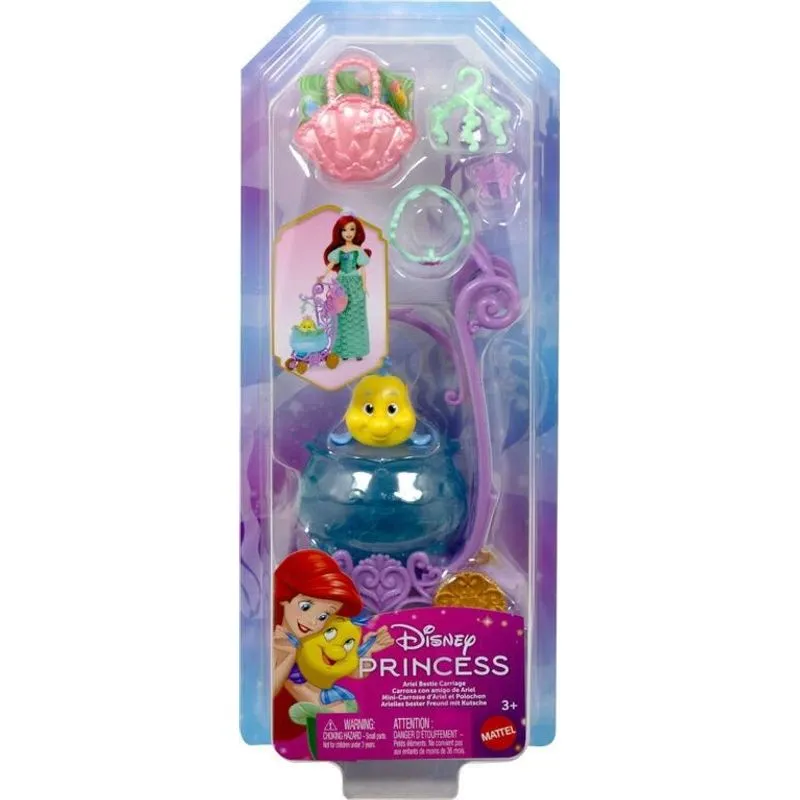 Boneca - Carruagem Para O melhor Amigo da Ariel MATTEL