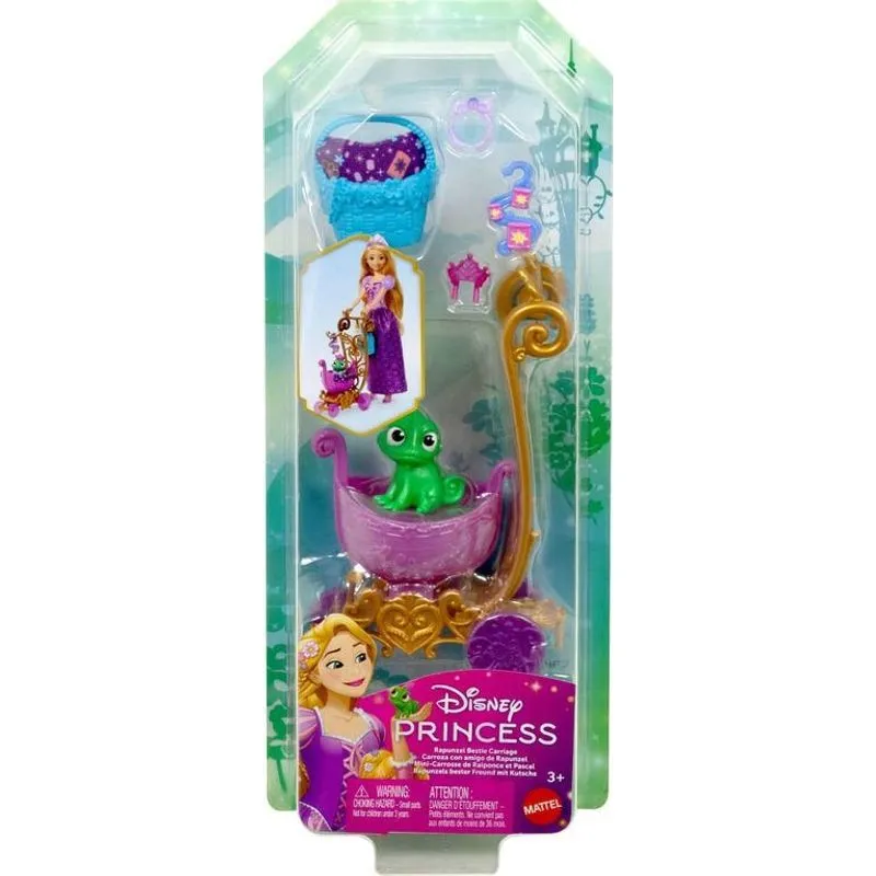 Boneca - Carruagem Para O melhor Amigo da Rapunzel MATTEL
