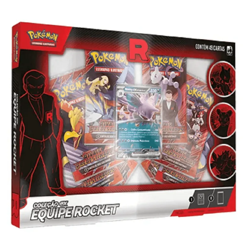 Pokemon Box - Colecao Ex Equipe Rocket - Nidoking COPAG DA AMAZONIA