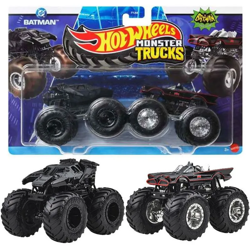 Carrinhos Hot Wheels - Tumbler Batman X Classic Monster Truck MATTEL
