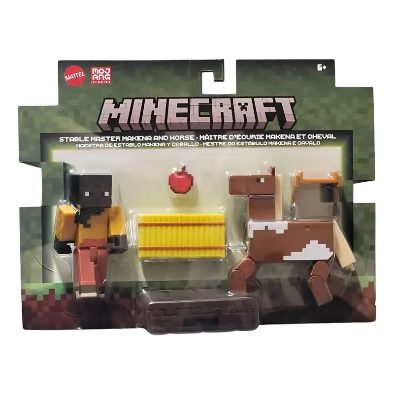Minecraft - Mestre do Estabulo e Makena Cavalo MATTEL