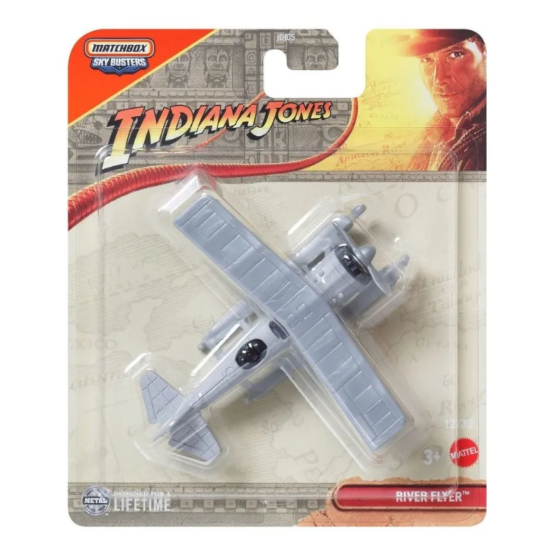 Aviao River Flyer - Indiana Jones - Matchbox - Sky Busters MATTEL