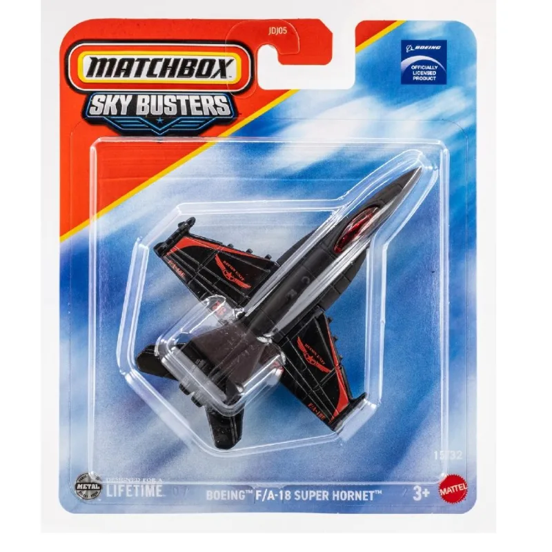 Aviao Boein F/A-18 Super Hornet - Matchbox - Skybusters MATTEL