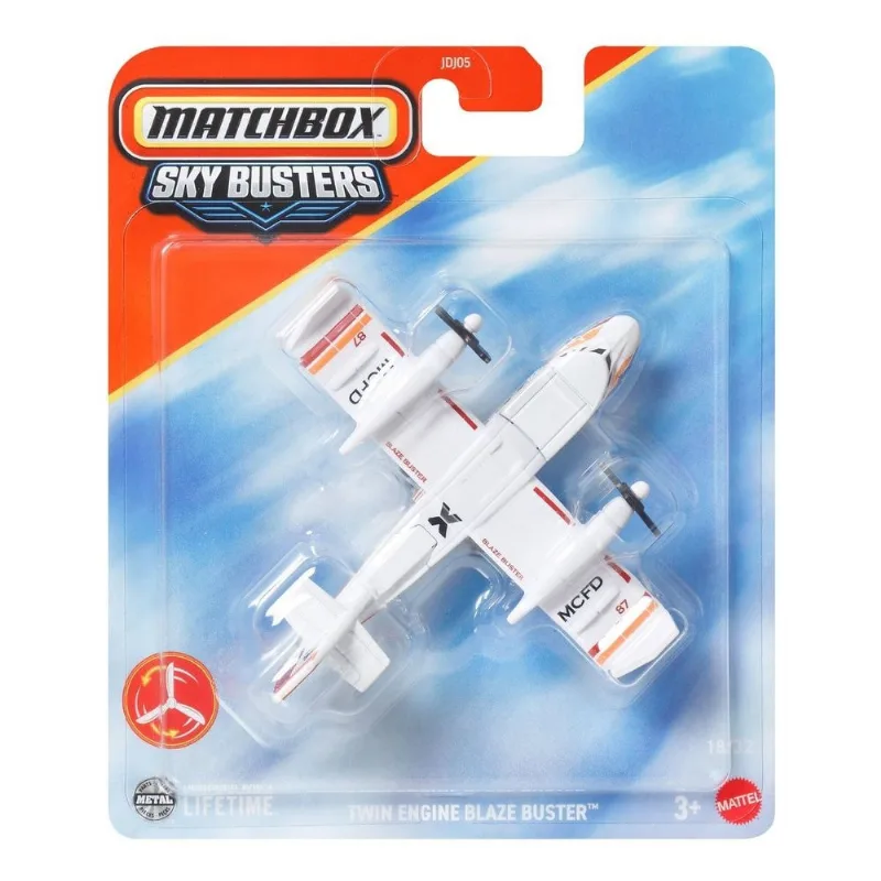 Aviao Twub Engine Blaze Buster - Matchbox - Skybusters MATTEL