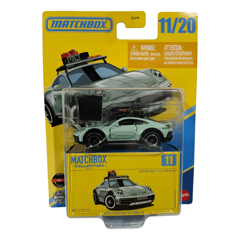Carrinho - Matchbox - 2023 Porsche 911 Rallye MATTEL