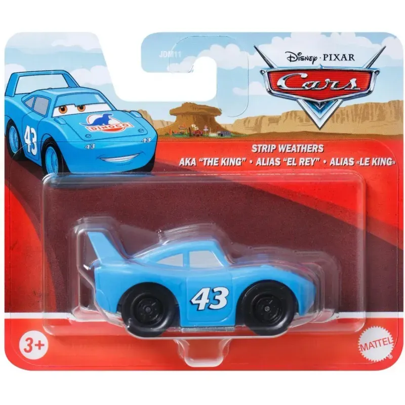 Carros da Disney e Pixar Veiculo Auto - O Rei - JDM11 MATTEL