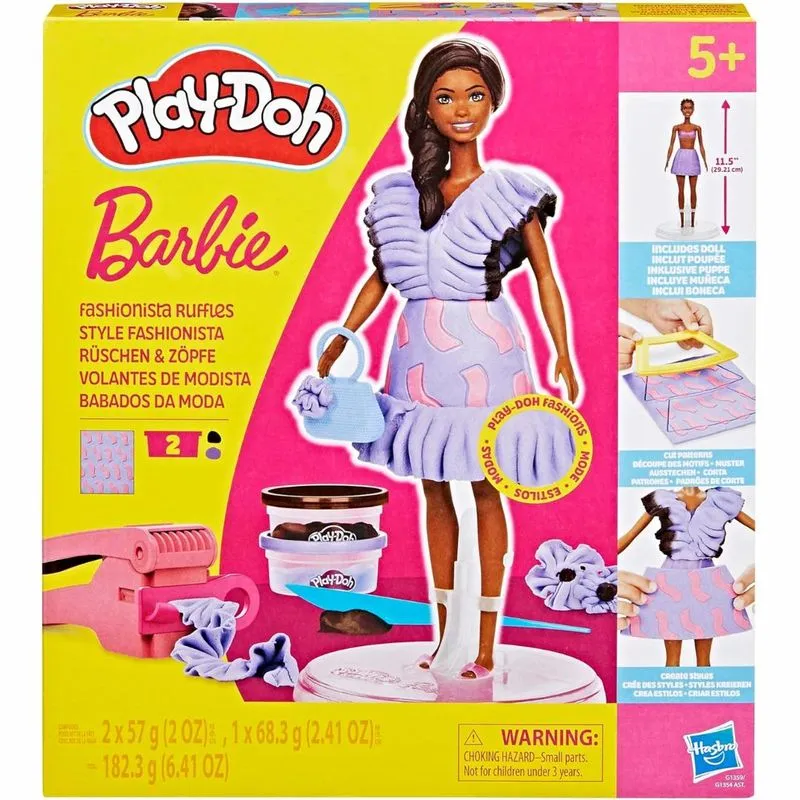 Massinha - Conjunto Play-Doh Barbie Sort - Cor/Roxo HASBRO