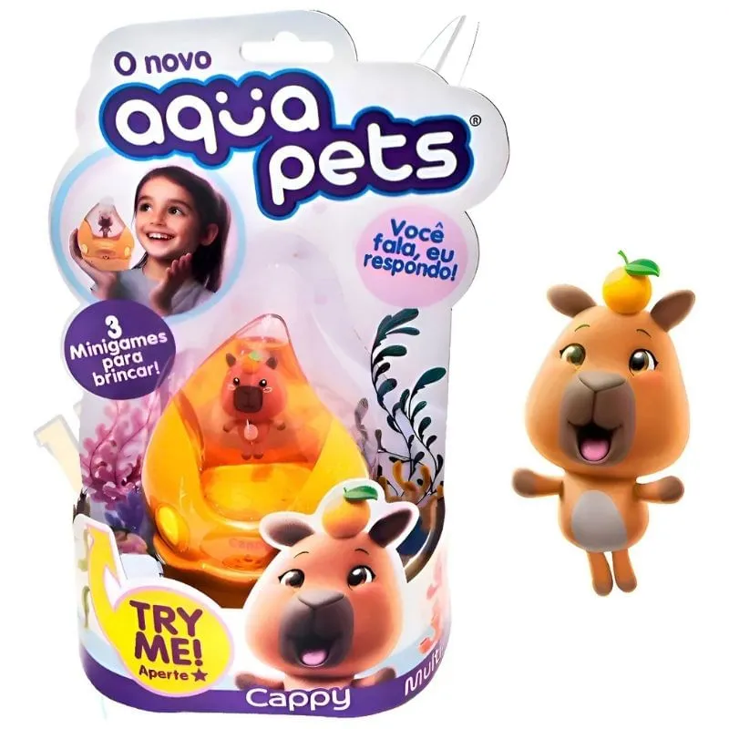 AquaPets - Pet Interativo - Cappy MULTIKIDS