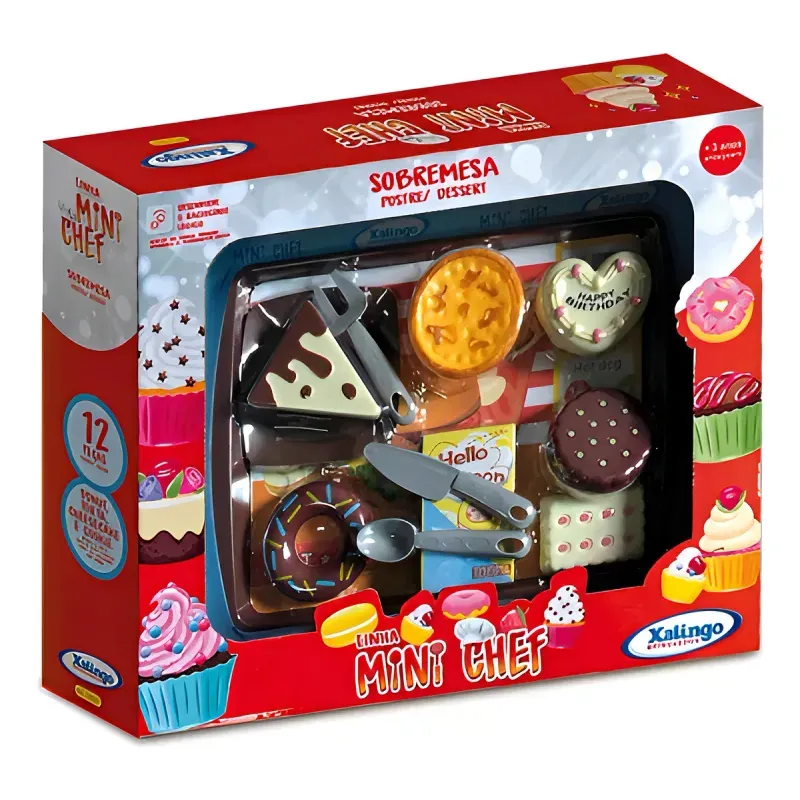 Brinquedo - Mini Chef - Sobremesa XALINGO