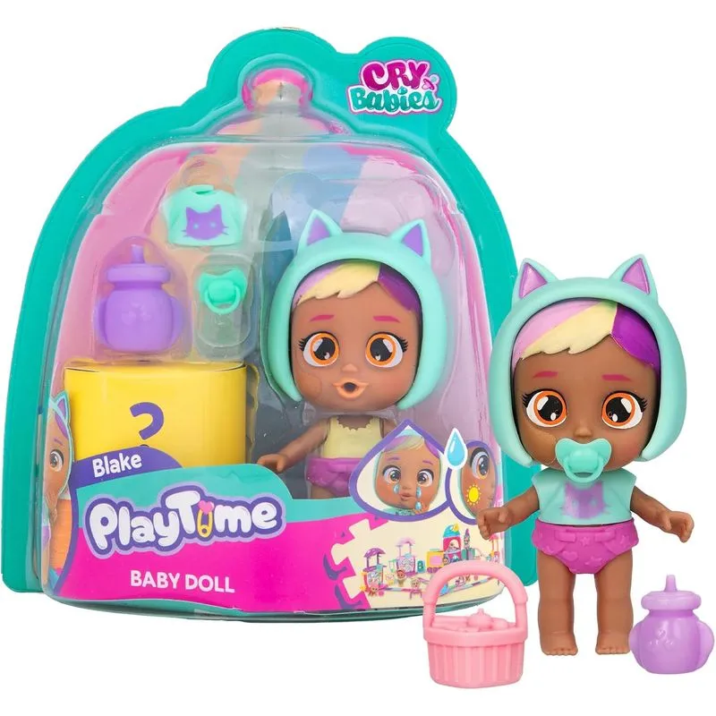 Boneca Cry Babies Playtime - Blake Baby Doll MULTIKIDS