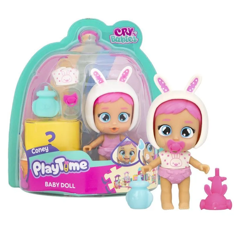 Boneca Cry Babies Playtime - Coney Baby Doll MULTIKIDS