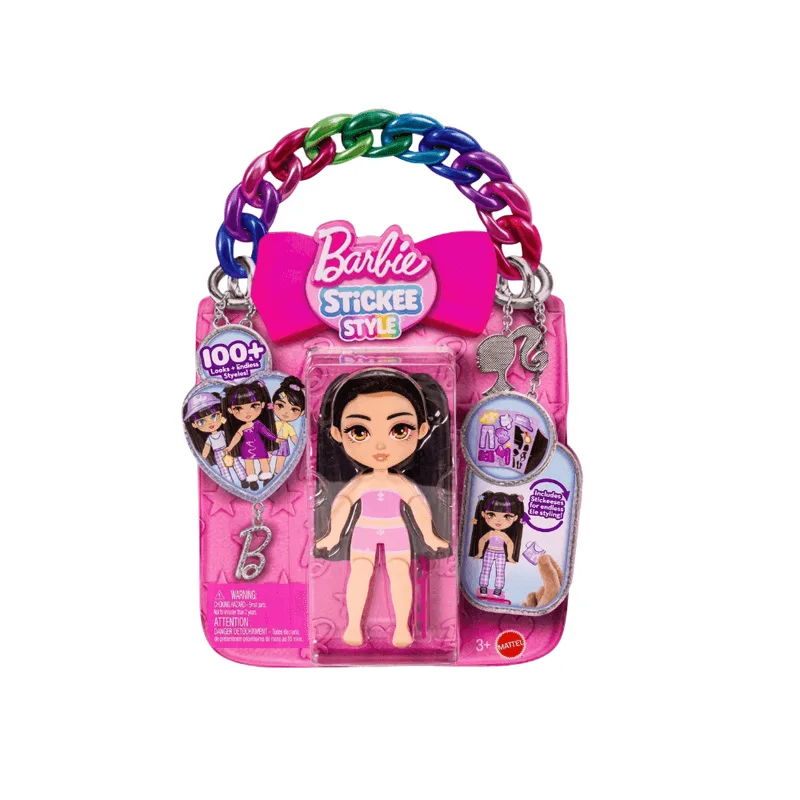 Boneca - Barbie - Renee - Stickee Style MATTEL