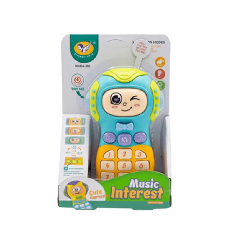 Telefone - Cute Expression - Music Interest - Verde HONGYAO