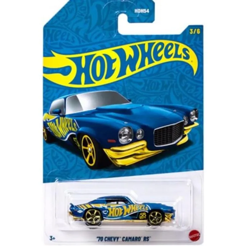 Carrinho - Hot Wheels Perola e Cromo - 70 Chevy Camaro MATTEL