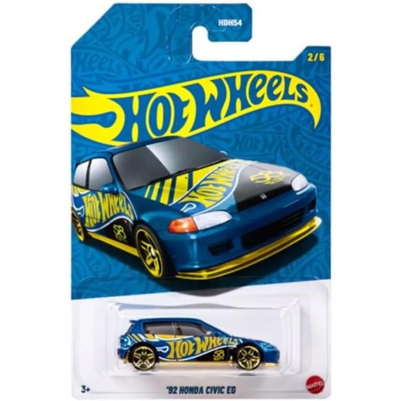 Carrinho - Hot Wheels Perola e Cromo - 92 Honda Civic EG MATTEL