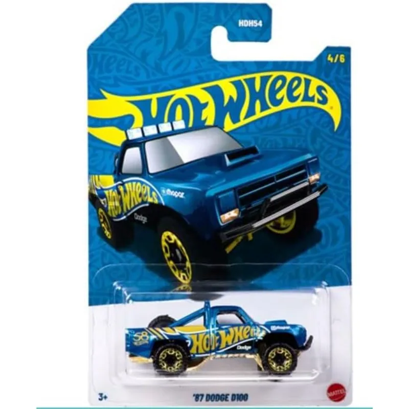 Carrinho - Hot Wheels Perola e Cromo - 87 Dodge D100 MATTEL