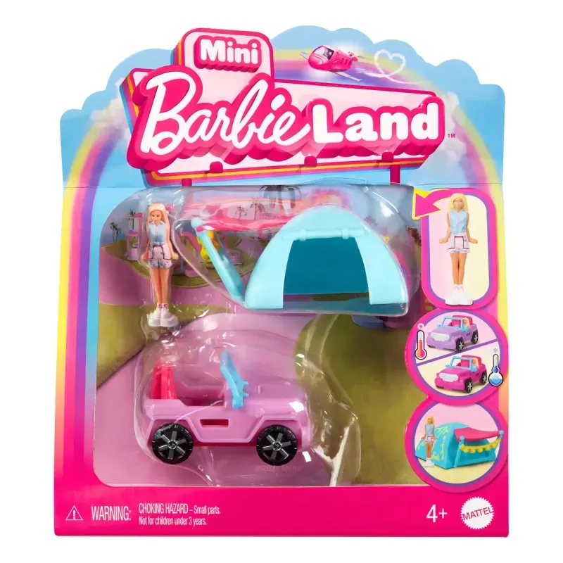 Carrinho - Barbie Clinico Mini Land Care - Acampamento dos Sonhos MATTEL