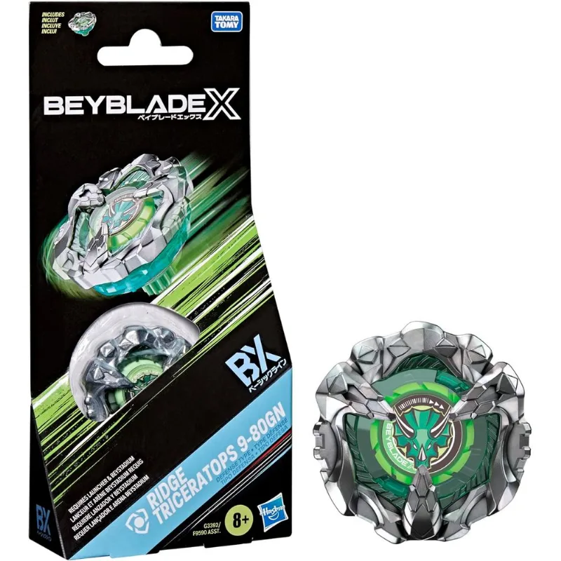 BeyBlade X – Ridge Triceratops 9-80GN - HASBRO